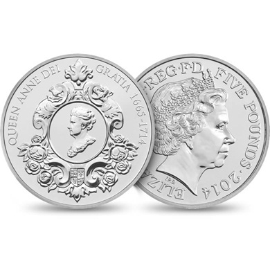 2014 £5 Coins