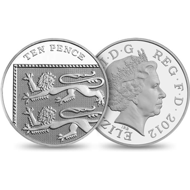 2012 10p Coins