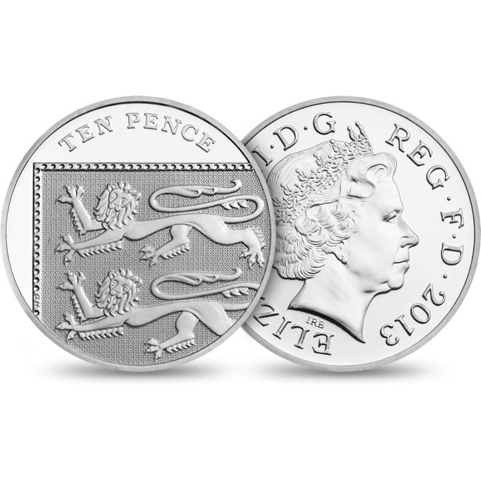 2013 10p Coins