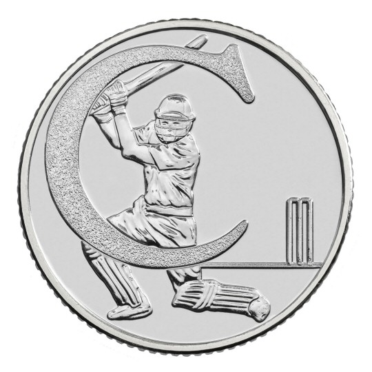 2018 10p Coin C - Cricket