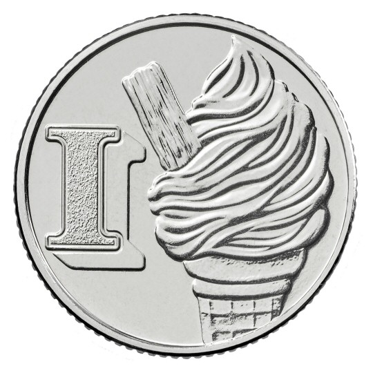 2018 10p Coin I - Ice-Cream Cone