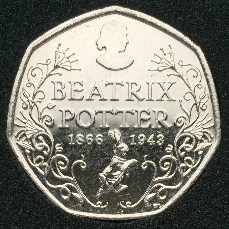beatrix potter coins in circulation