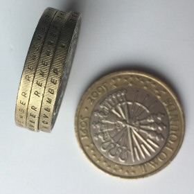 £2 Coin Error: Part of edge letter missing