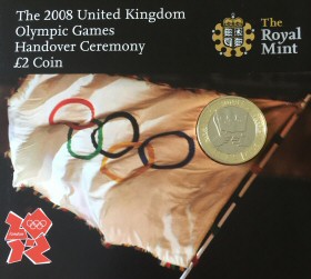 2008 Olympic Games Handover £2 Coin