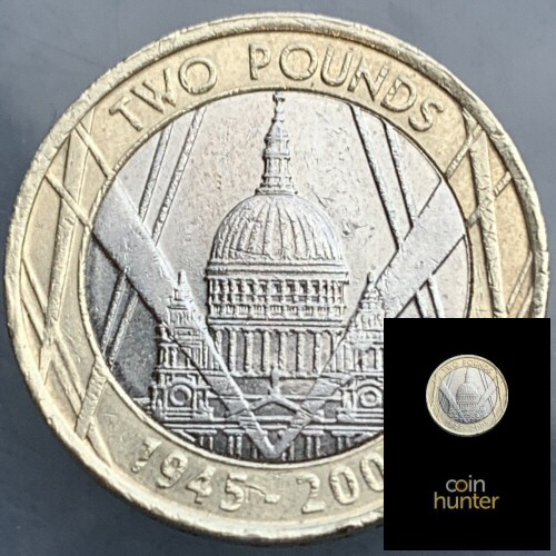 Coin Hunter Premium Circulated St Pauls 2 Coin