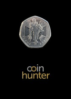 2019 Soldier Brilliant Uncirculated 50p [Coin Hunter card]