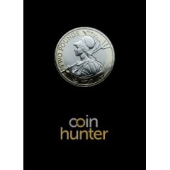 2019 Britannia Brilliant Uncirculated 2 [Coin Hunter card]