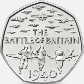 2015 Battle of Britain 50p [Circulated]