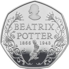 2016 Beatrix Potter Anniversary 50p [Circulated]