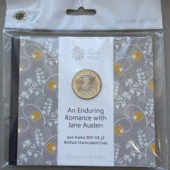 2017 Jane Austen Brilliant Uncirculated 2 [Royal Mint pack]