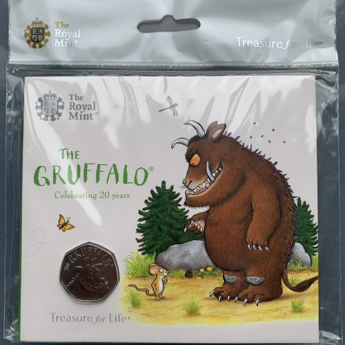 2019 The Gruffalo Brilliant Uncirculated 50p [Royal Mint pack]