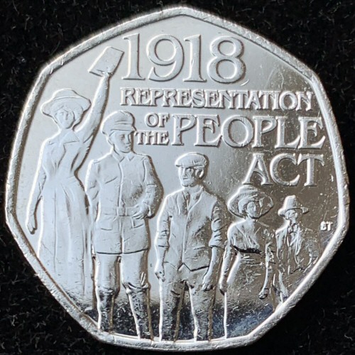 2018 Representation of the People Act 50p [Uncirculated]