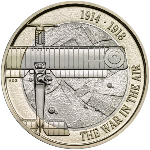 2017 First World War Aviation £2 Coin