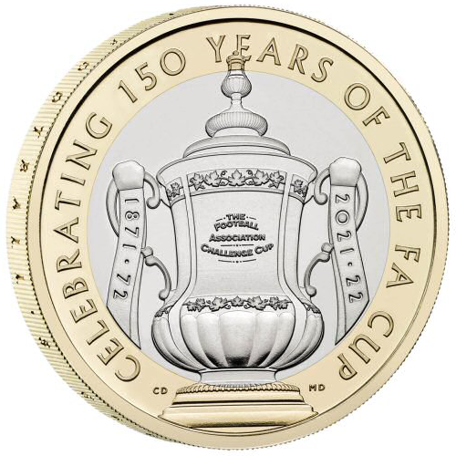 2022 150 Years of the FA Cup £2 Coin