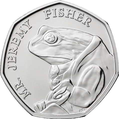 2017 50p Coin Jeremy Fisher