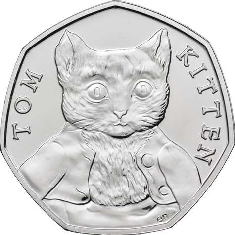 2017 50p Coin Tom Kitten