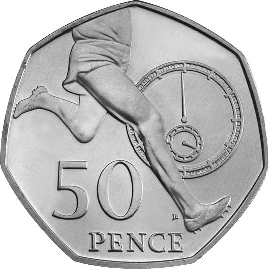2004 50p Coin Roger Bannister
