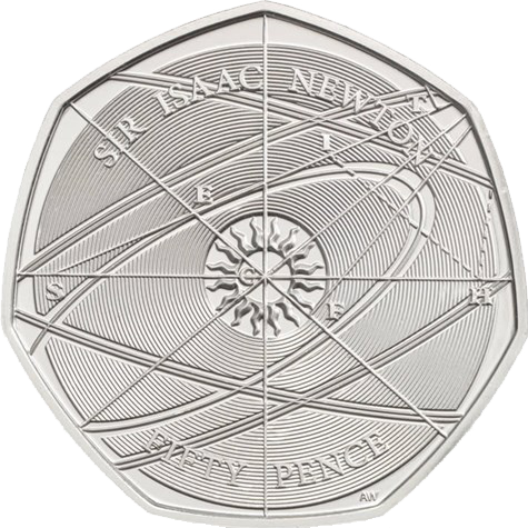 2017 50p Coin Sir Isaac Newton