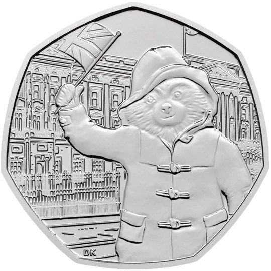 2018 50p Coin Paddington at Buckingham Palace