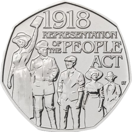 2018 50p Coin Representation of the People Act