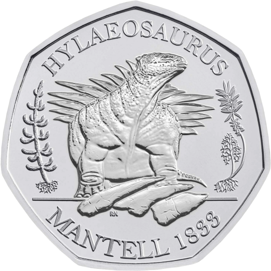 2020 50p Coin Dinosaur Hylaeosaurus