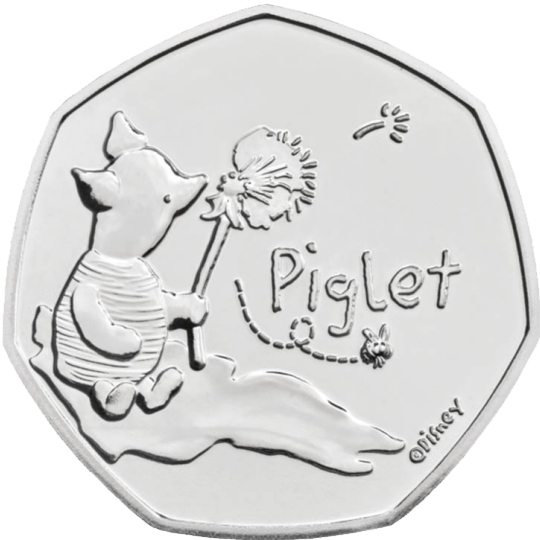2020 50p Coin Piglet