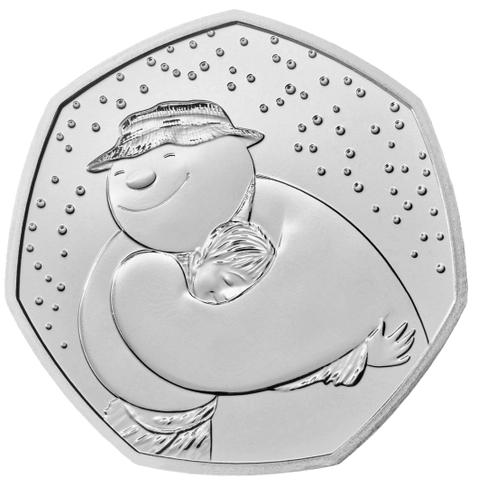 2020 50p Coin The Snowman