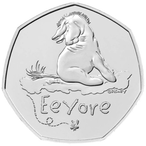 2022 50p Coin Eeyore