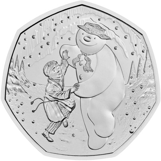 2023 50p Coin The Snowman