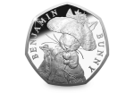 The 2017 Benjamin Bunny BU 50p Coin