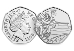 Circulation 50p Coin: 2011 London 2012 Olympic Cycling