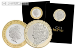 2012 Charles Dickens £2 Coin [Circulated - Coin Hunter card]