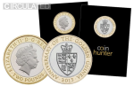 2013 Anniversary of the Guinea £2 Coin [Circulated - Coin Hunter card]