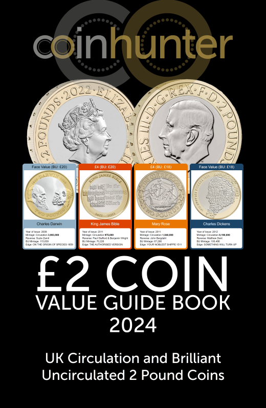 e-book: £2 COIN VALUE GUIDE BOOK 2024