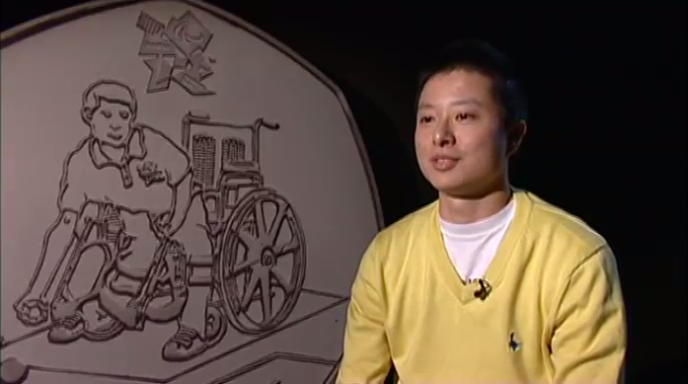 Boccia coin designer Justin Chung