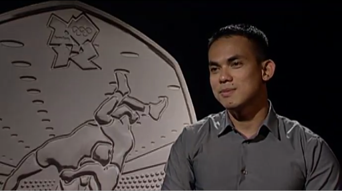 Wrestling coin designer Roderick Enriquez