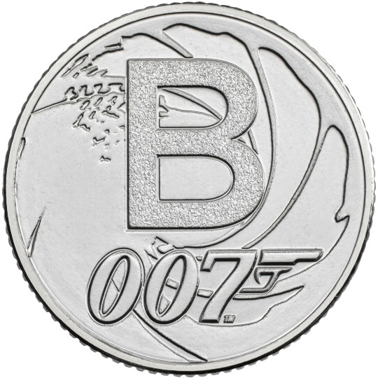 2018 10p Coin B - Bondâ€¦ James Bond