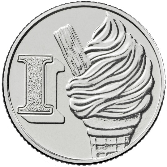 2018 10p Coin I - Ice-Cream Cone