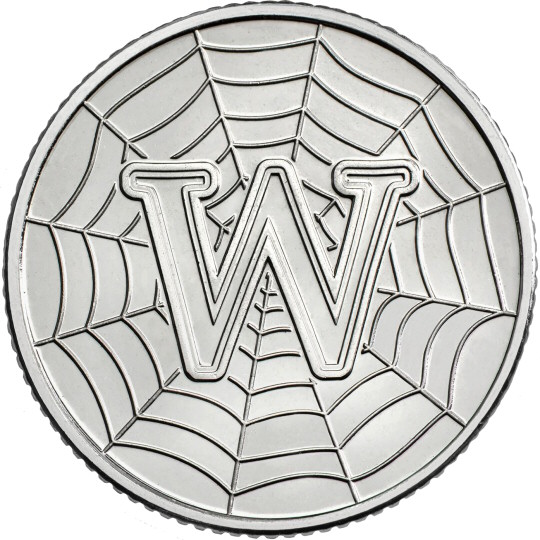 2018 10p Coin W - World Wide Web