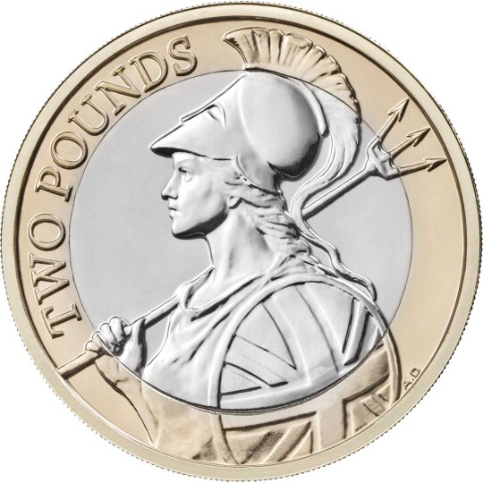 Britannia £2 coin 2022