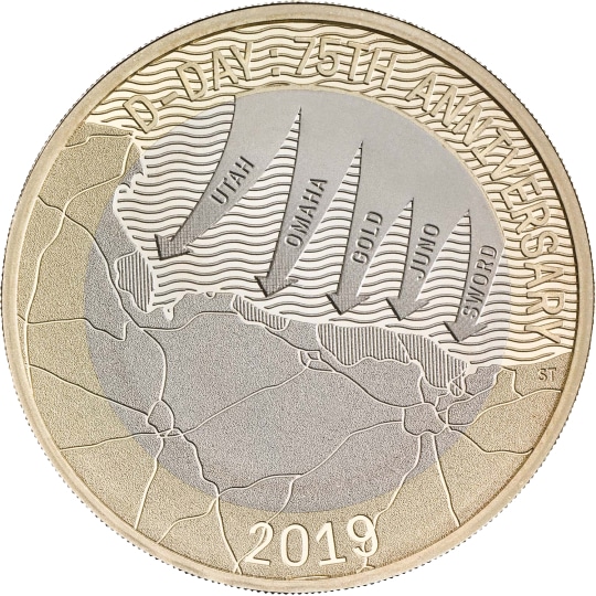 2019 Â£2 Coin D-Day