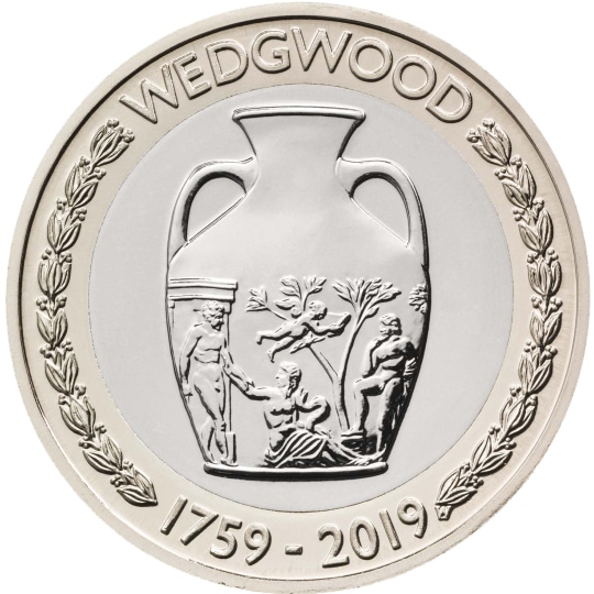 2019 Â£2 Coin Wedgwood