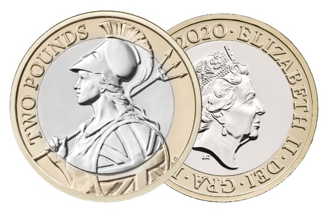 2015 - 2022 Britannia £2 Pound Coins