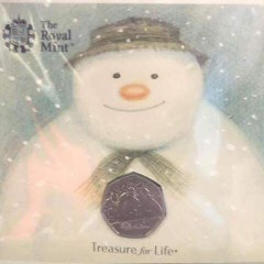 The Snowman 40th Anniversary 50p