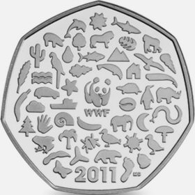 WWF 50p Coin WWF 50p Coin