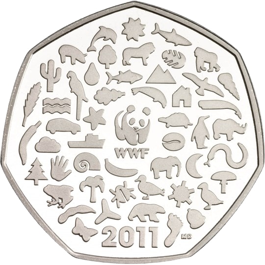 WWF 50p Coin