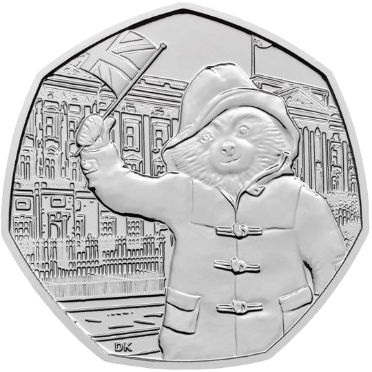 Paddington at Buckingham Palace 50p Coin
