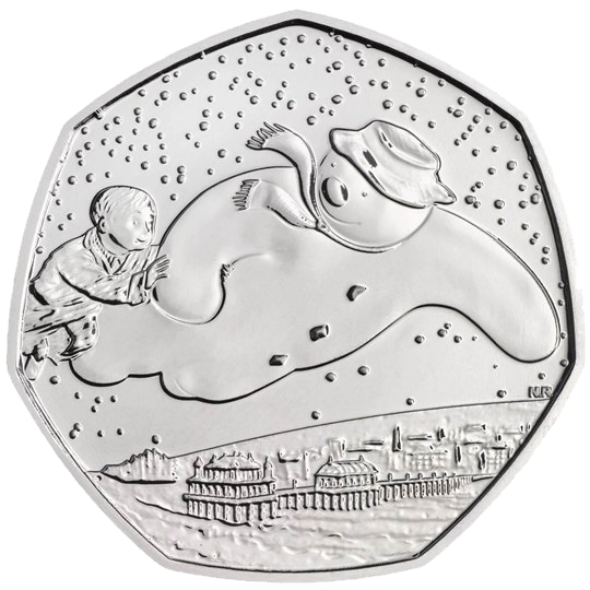 Reverse: Elizabeth II 2018 50p The Snowman