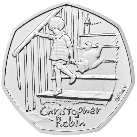 Christopher Robin & Winnie the Pooh 50p Coin