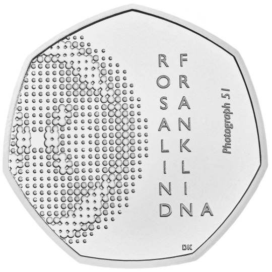 Rosalind Franklin 50p Coin
